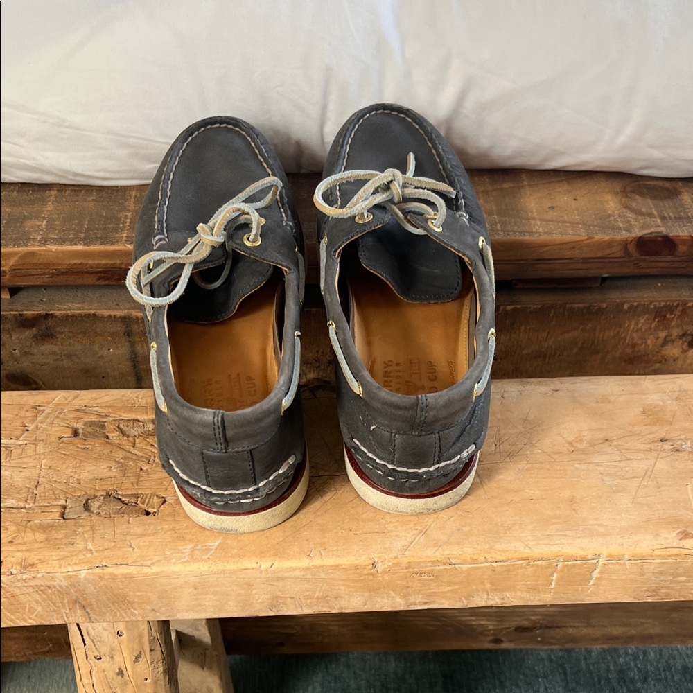 Sperry Gold Cup Premium Navy Boat Shoes - Sz. 8.5 Men’s - Picture 4 of 6